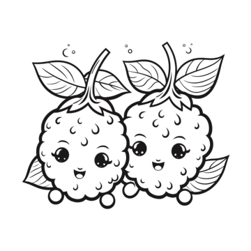 Shopkins coloring page fruit two fruit coloring pages outline sketch drawing vector fruit drawing wing drawing ring drawing png and vector with transparent background for free download