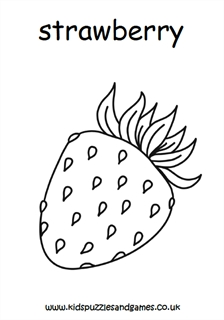 Strawberry labelled louring sheet