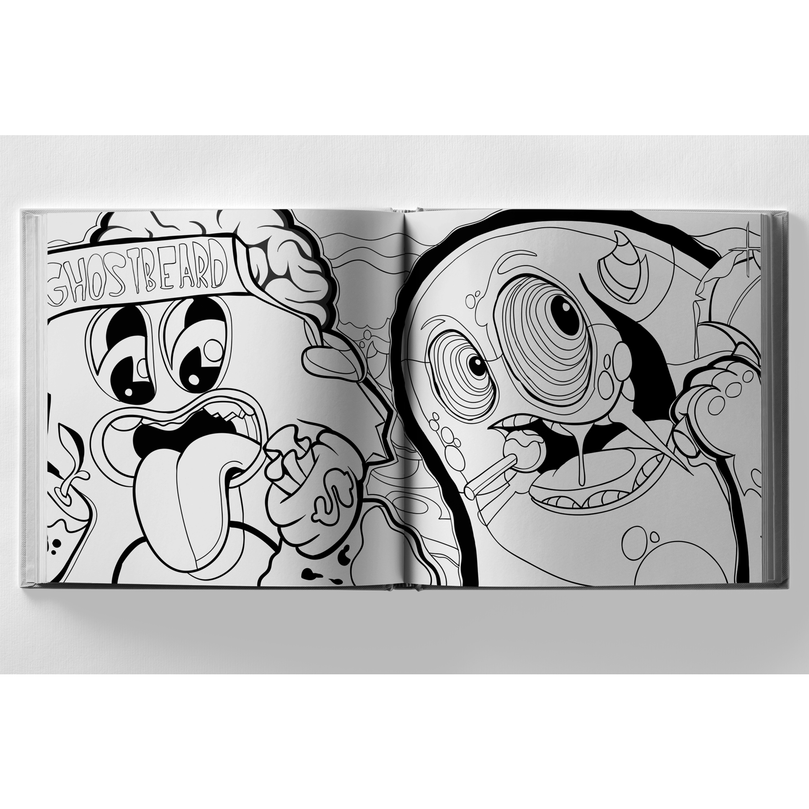 The ultimate street art coloring book actual street artists