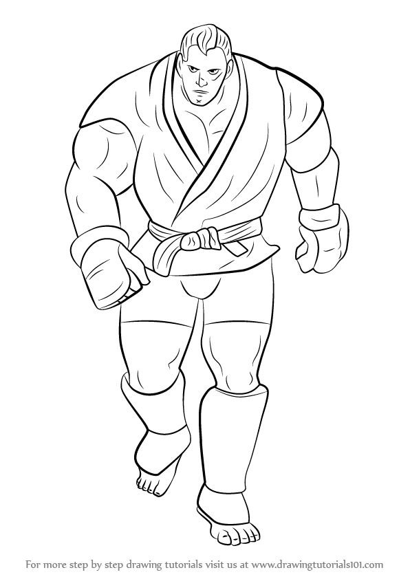 Learn how to draw abel from street fighter street fighter step by step drawing tutorials street fighter fighter drawings
