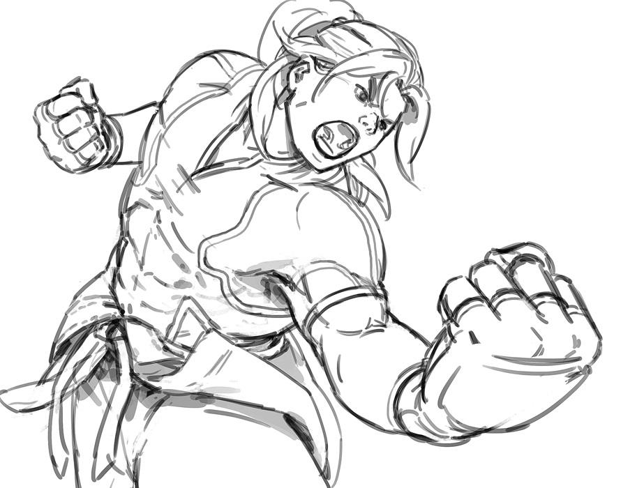 Ken sketch rstreetfighter