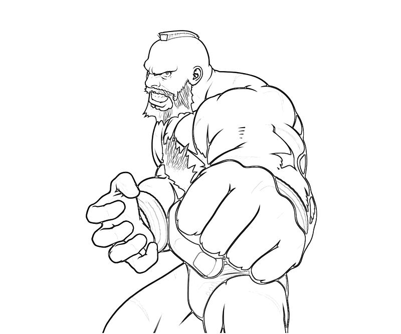 Street fighter zangief punch yumiko fujiwara