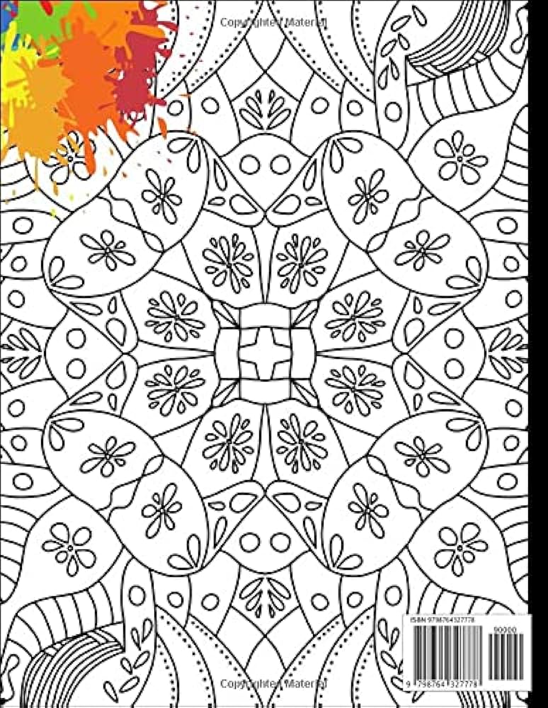 Abstract coloring book for adults relaxation amazing abstract pattern coloring pages for anxiety depression unique abstract coloring pages for adult stress relief beautiful soft cover publisher paradise books