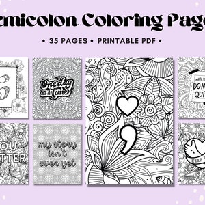 Depression coloring