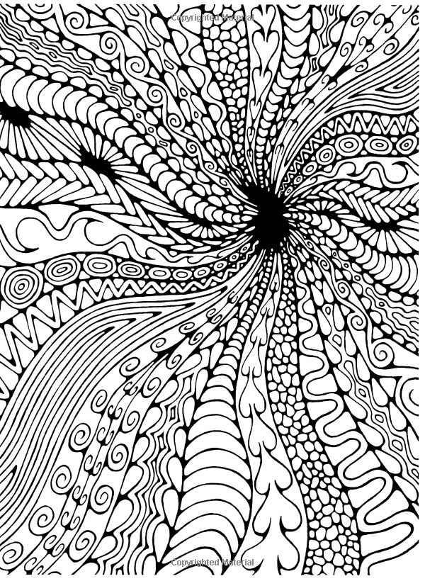 Coloring page art therapy relaxation â printable coloring pages