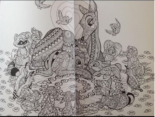 Art of coloring disney animals images to inspire creativity and relaxation