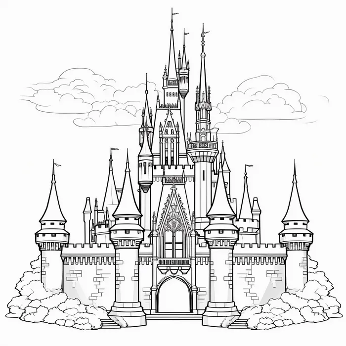Coloring pages for adults stress relieving relaxing midjourney prompt