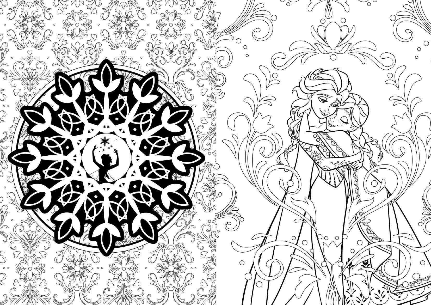 Disney offers coloring books for adults
