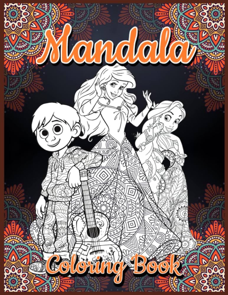 Mãndãlã coloring book adult coloring book stress relieving mandala art designs relaxation coloring pages moreno santiago books