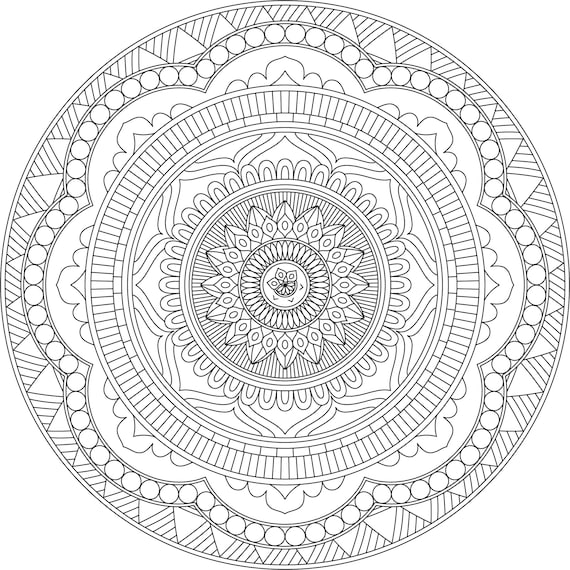 Stress relief coloring printable young adult coloring book printable x pdf mandala coloring pages anti stress colouring pages