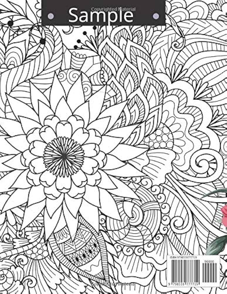 The magic garden adult coloring book coloring pages for relaxation and stress relief coloring pages for adults garden flowers animals and positive emotions x coloring books publishing over