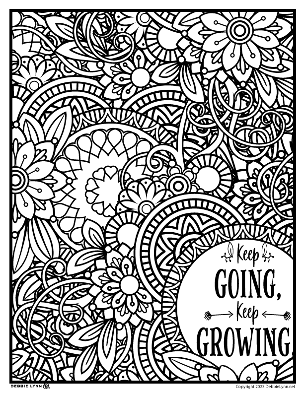 Color your stress away ebook â debbie lynn