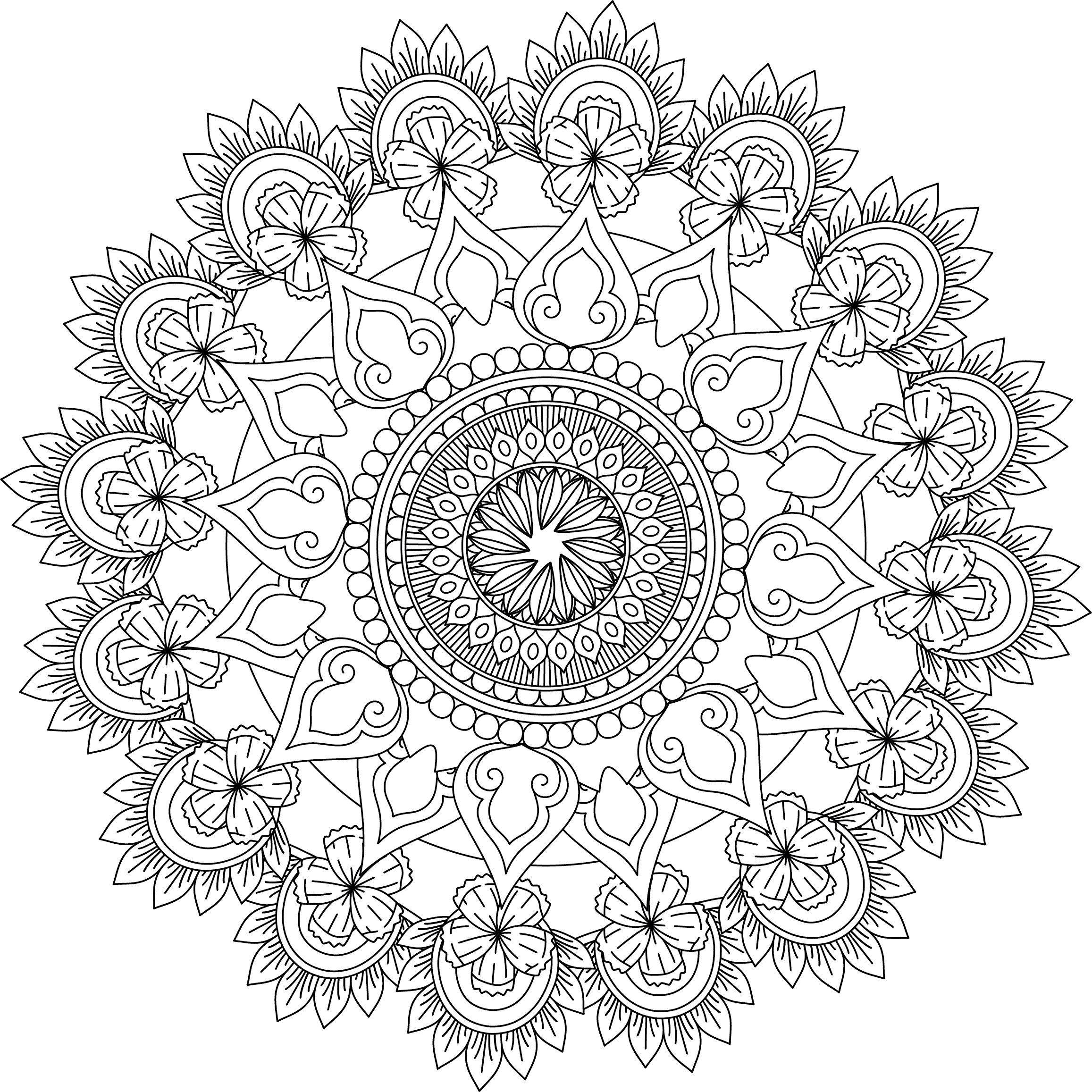 Mandala coloring pages adult coloring sheet printable coloring page grown up coloring printable art color anti