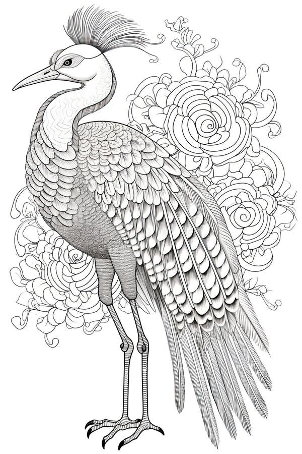 Mandala coloring pages for adult creativity and stress relief stock illustration