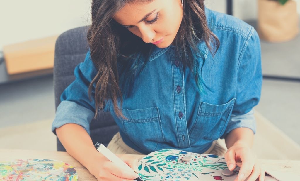 Printable stress relief coloring pages for adults