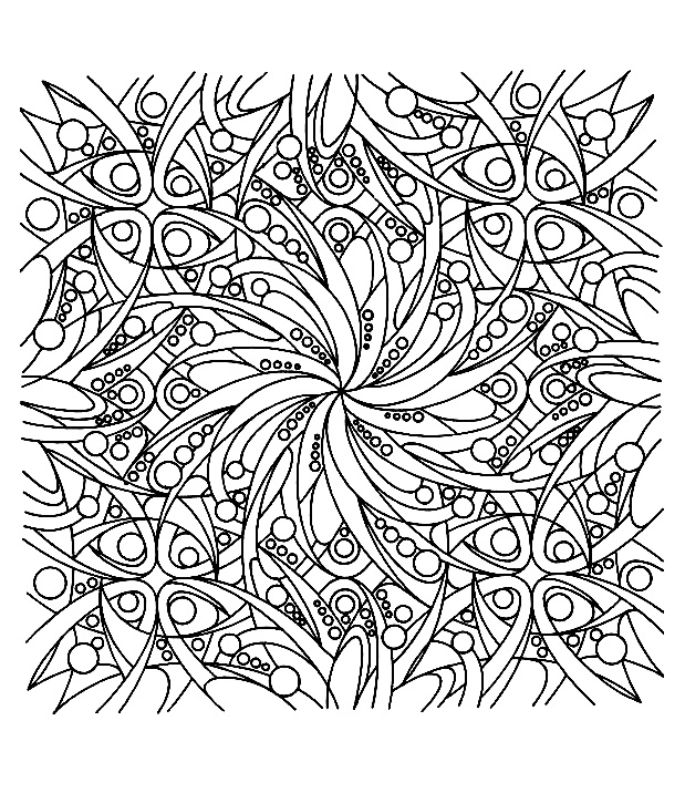 Coloring page anti
