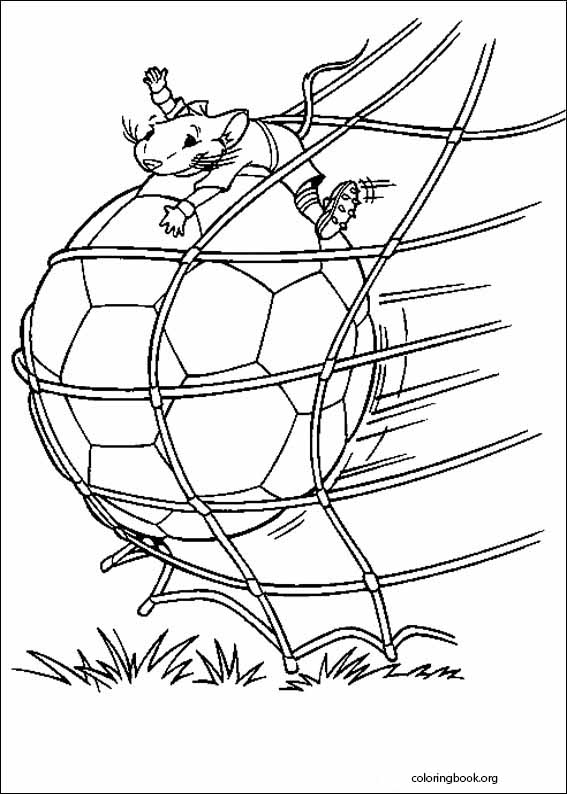 Stuart little coloring page
