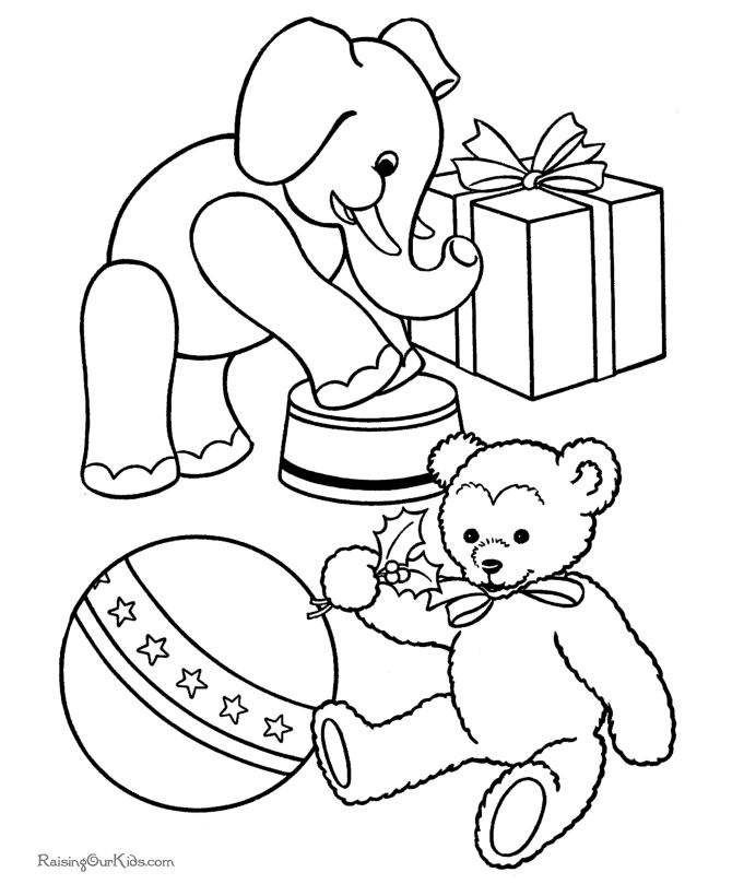 Christmas coloring sheets
