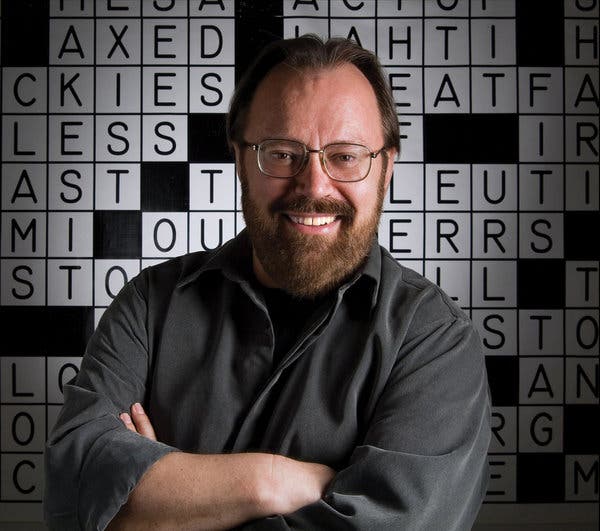 Merl reagle whose crossword puzzles delighted clued