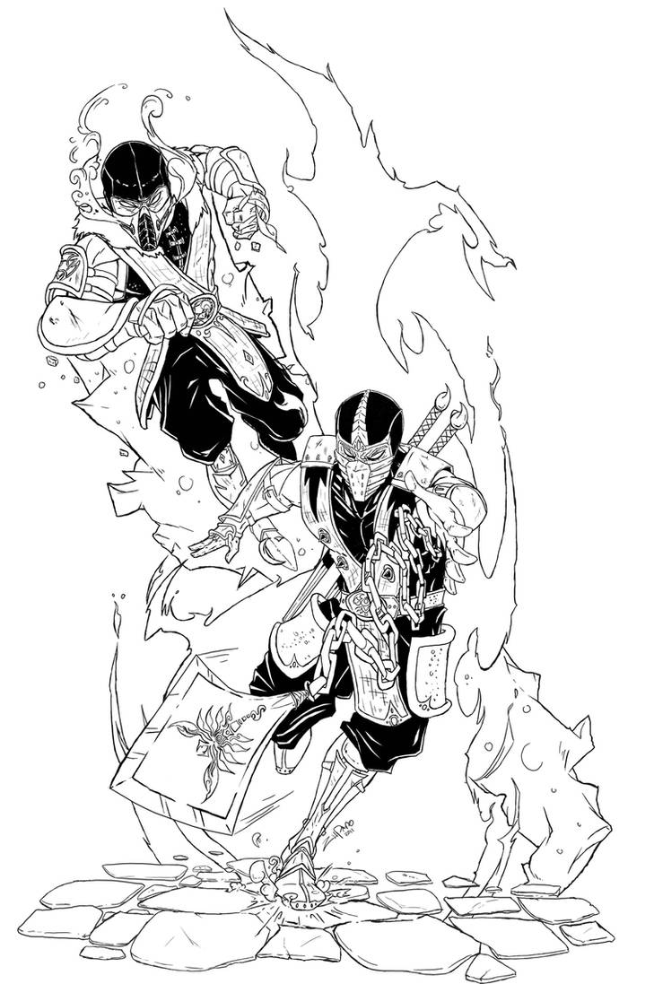 Scorpion vs sub