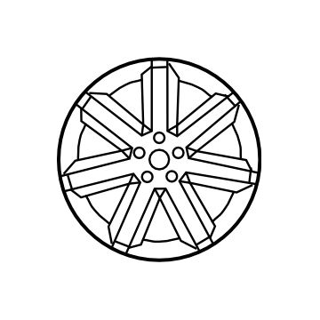 Aga genuine subaru wheel rim silver