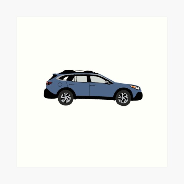 Subaru outback art prints for sale