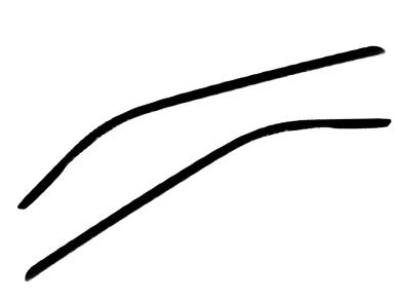 Weather shields for subaru outback wagon