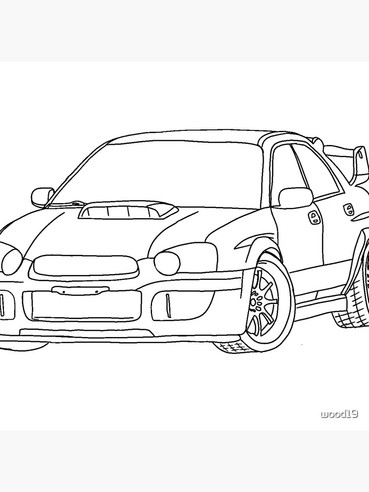 Subaru wrx sti pin for sale by wood