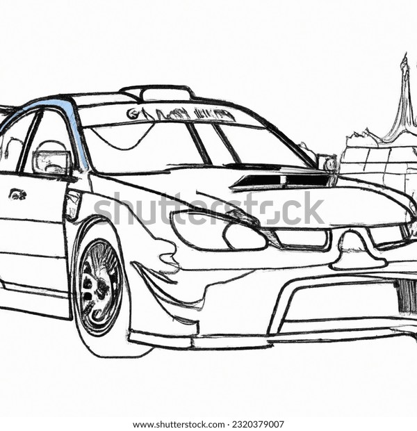 Coloring book artistic image photo impreza ai