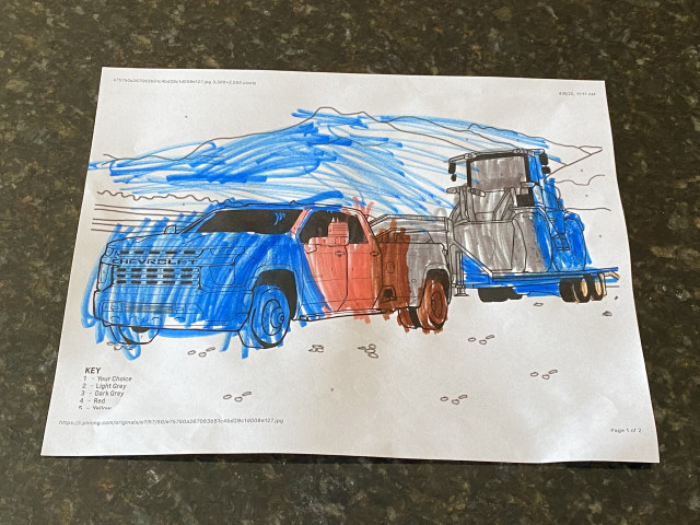 Automakers show true colors by offering free coloring sheets for kids and adults