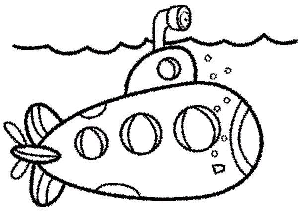 Free submarines coloring pages pdf