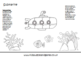 Submarine loring sheet