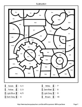 Subtraction up to