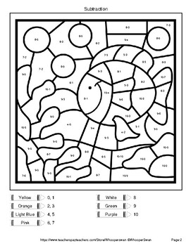 Subtraction up to