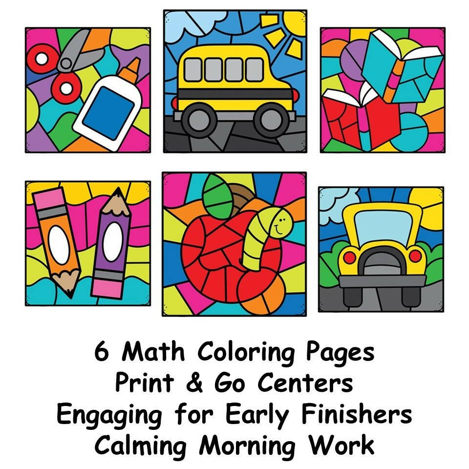 Spanish back to school color by number subtraction facts back to schoo â bilingual marketplace