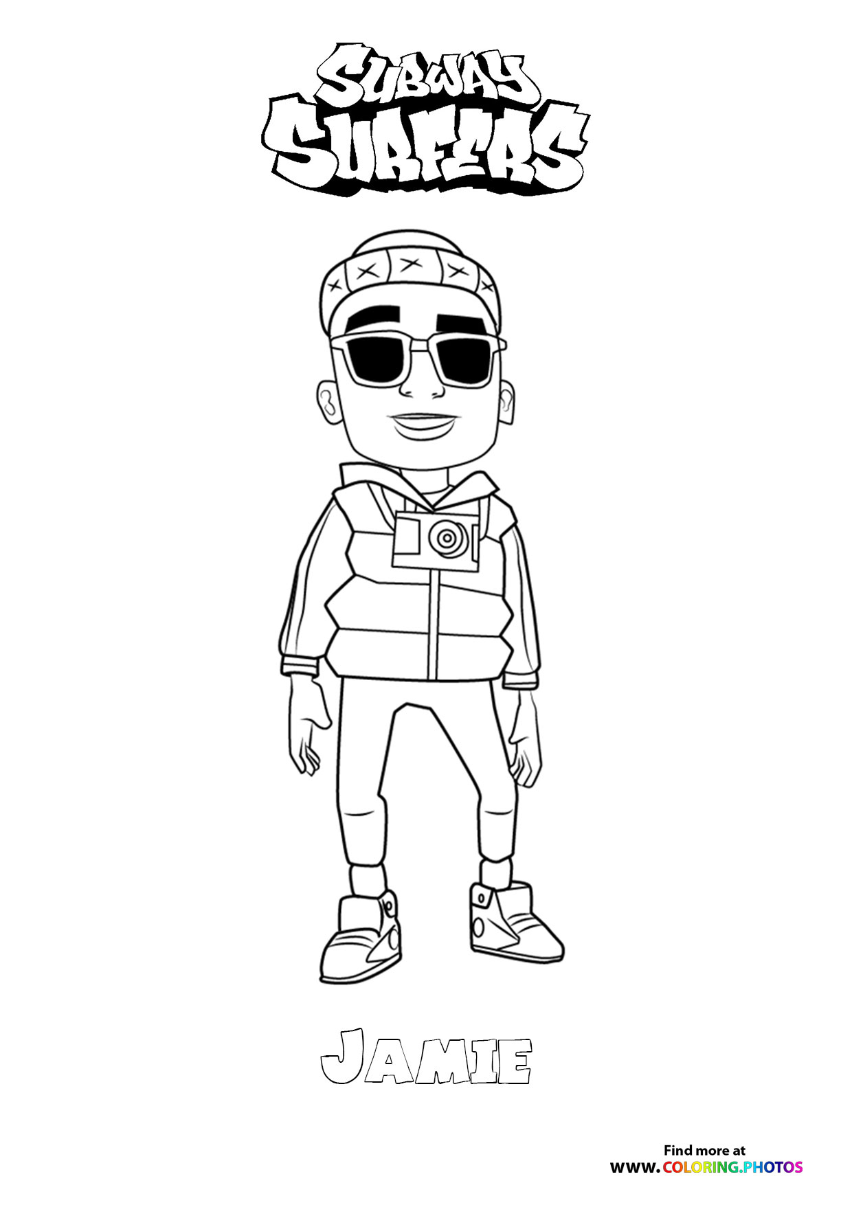 Jamie from subway surfers