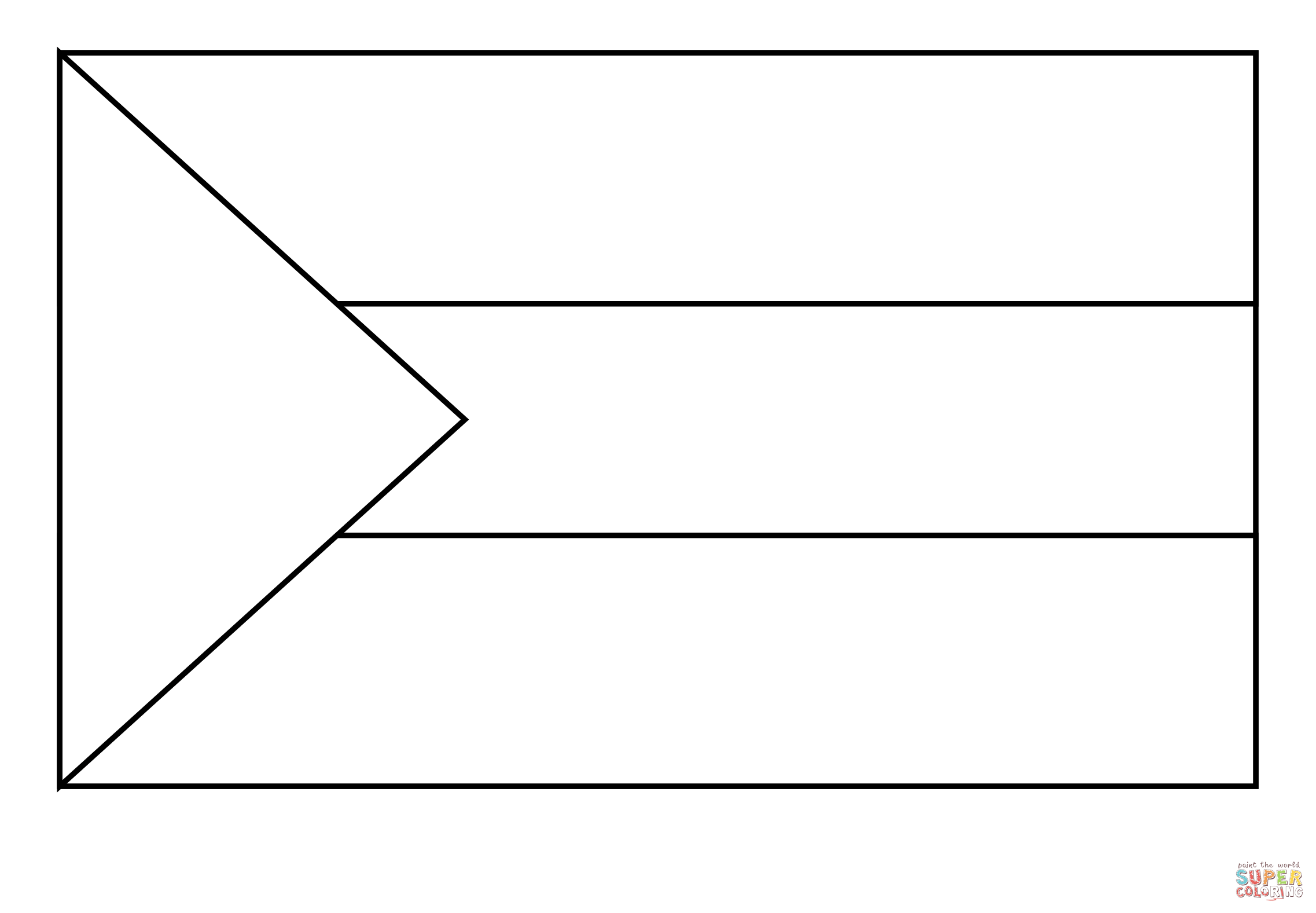 Flag of sudan emoji coloring page free printable coloring pages