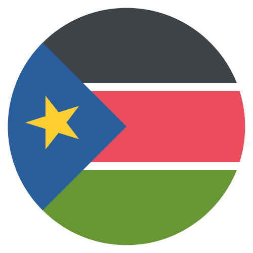 Emoji one wall icon south sudan flag