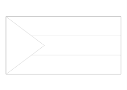 Sudan flag coloring