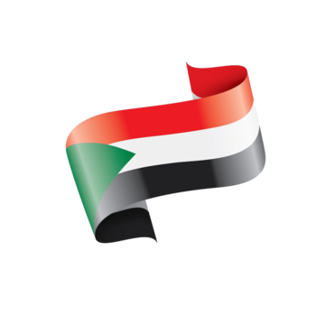 Sudan national flag png vector psd and clipart with transparent background for free download
