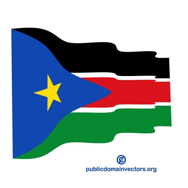 Flag of south sudan royalty free stock svg vector and clip art