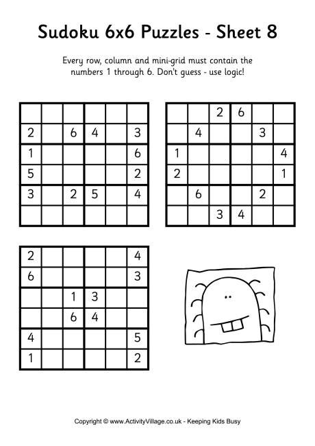 Sudoku x puzzle sudoku crossword puzzle books english worksheets for kids