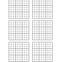 Sudoku blank grid