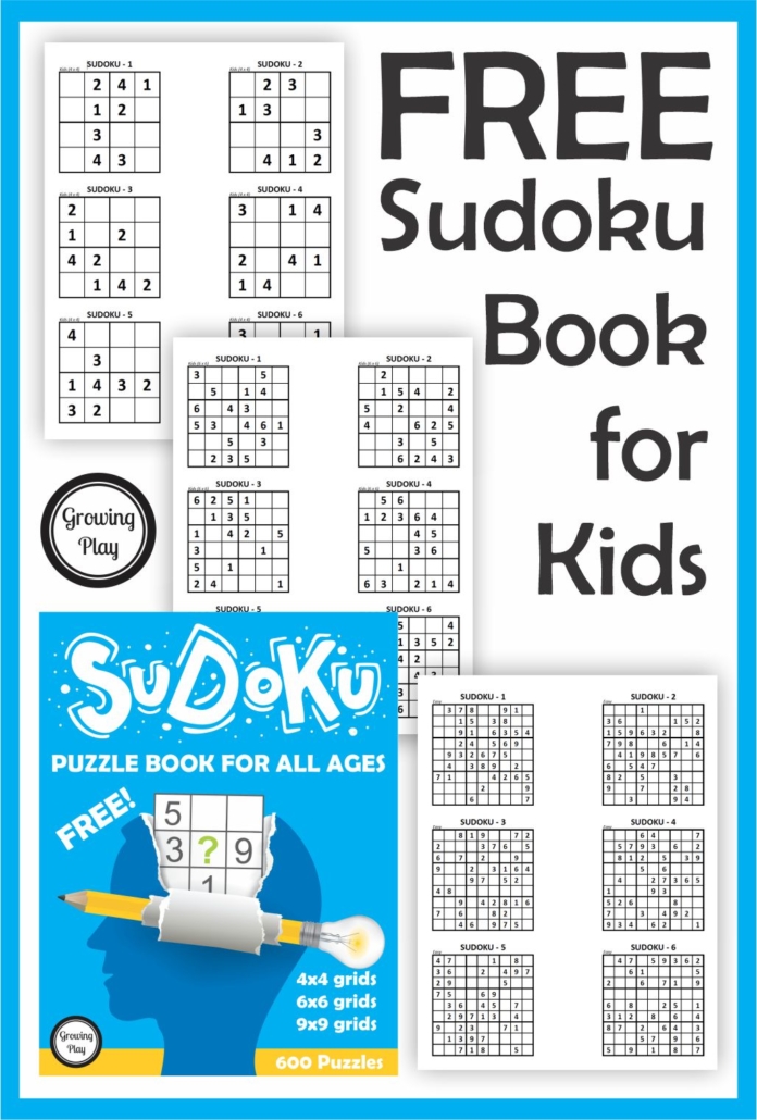 Sudoku for kids printable pdf