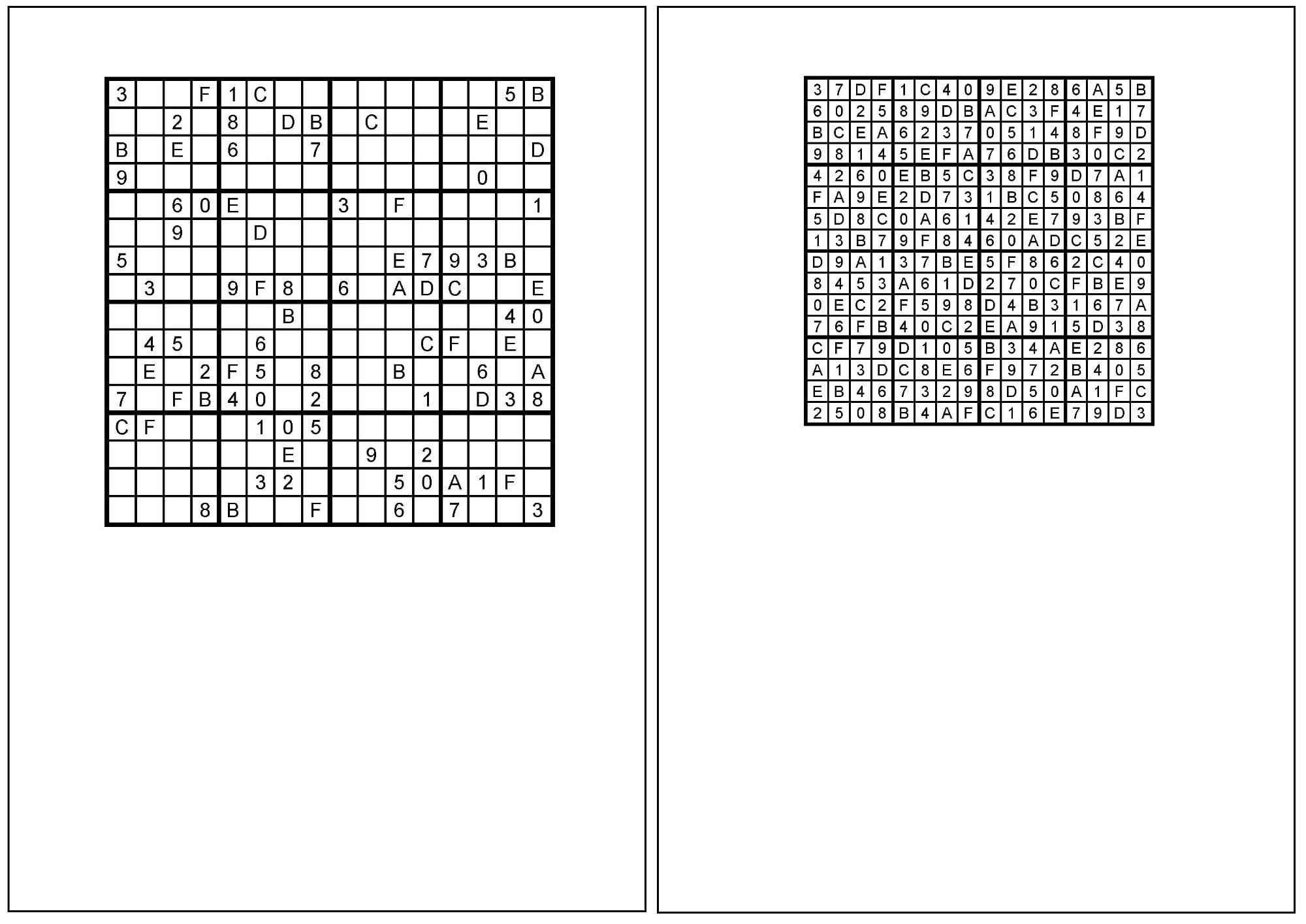 Make you never been published x hex sudoku puzzles by jimhardworker