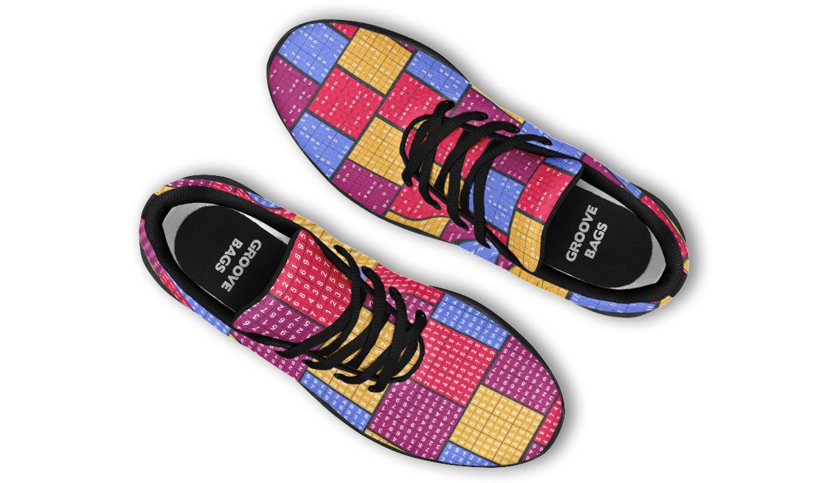 Sudoku puzzle sneakers
