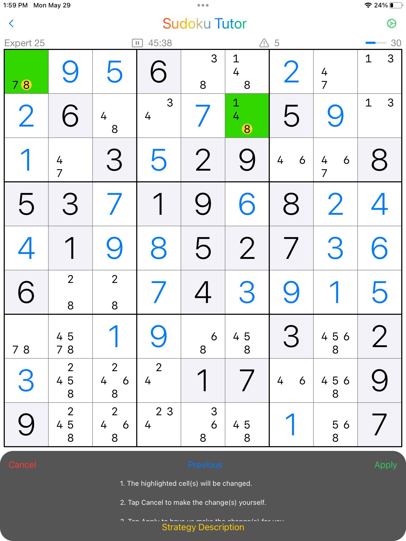 Xy wing intersection rsudoku