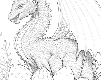 Dragon coloring pages for teens and adults printable coloring pages coloring for adults