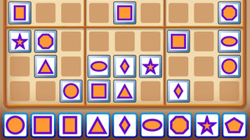 Shape sudoku puzzle play shape sudoku puzzle on