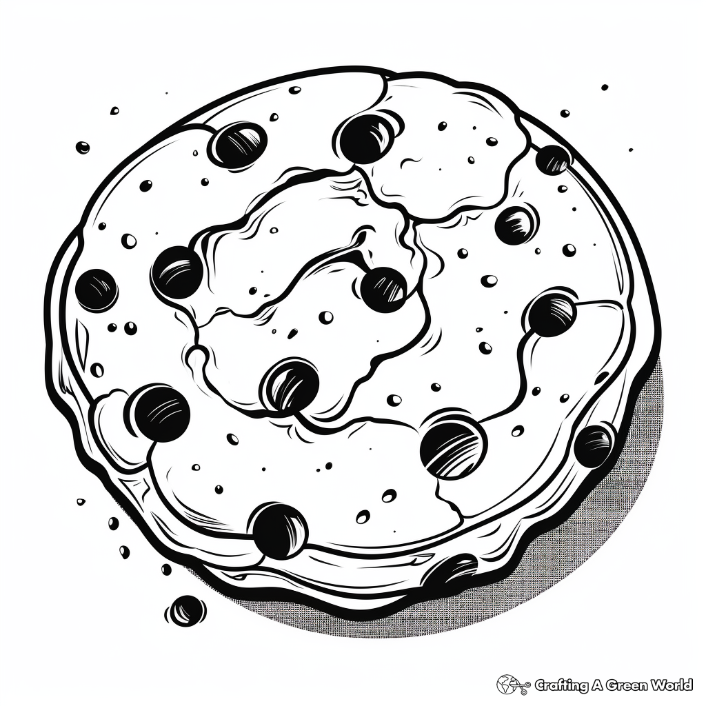 Cookie coloring pages